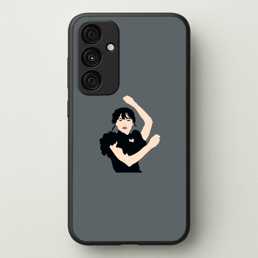 Dancing Wednesday - Wednesday Phone Case for Galaxy A55