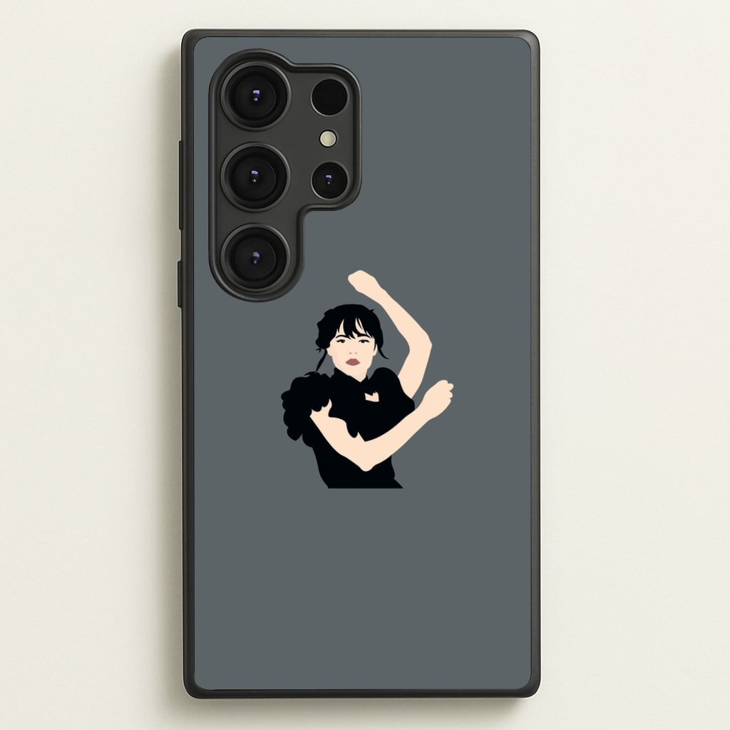 Dancing Wednesday - Wednesday Phone Case for Galaxy S25 Ultra