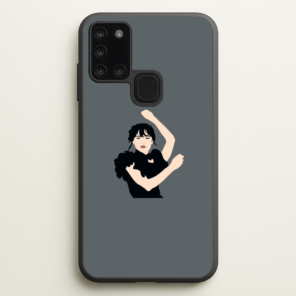 Dancing Wednesday - Wednesday Phone Case for Galaxy A21s
