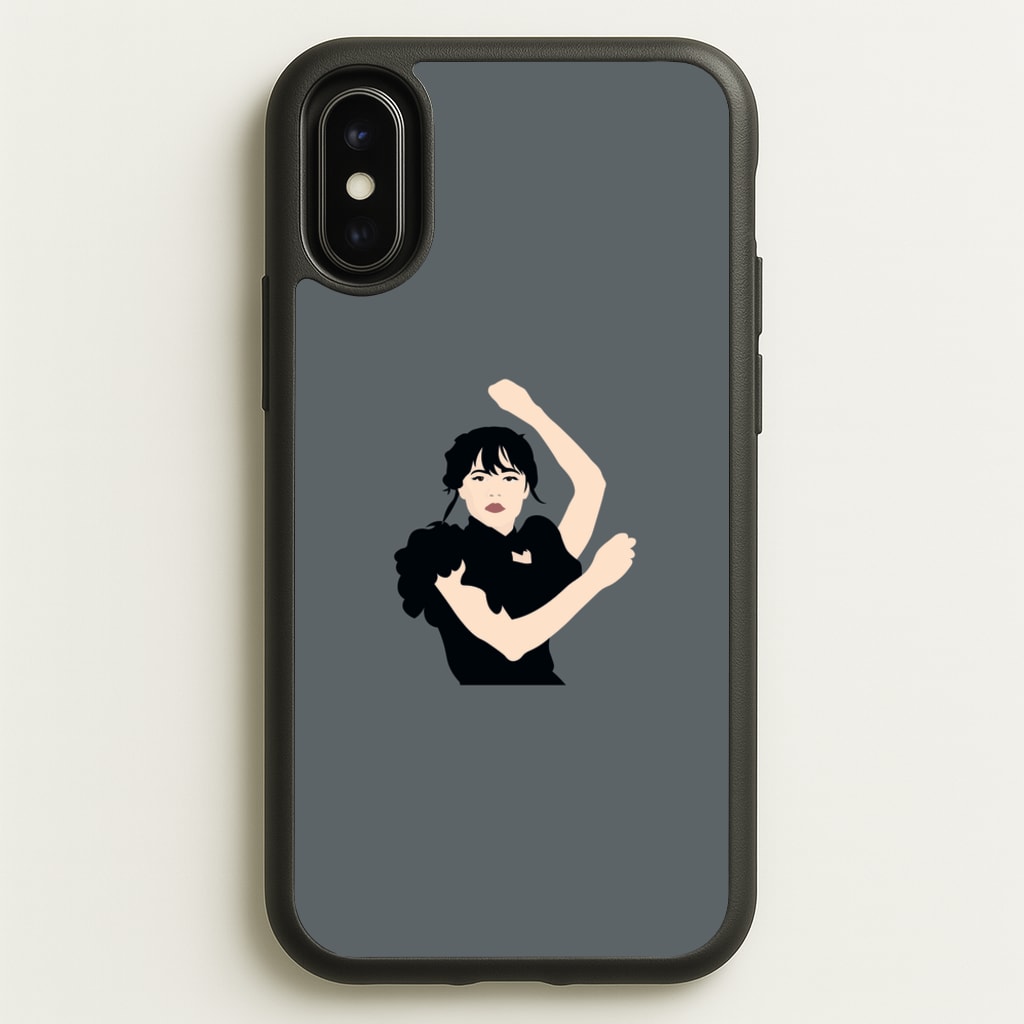 Dancing Wednesday - Wednesday Phone Case for iPhone X / XS