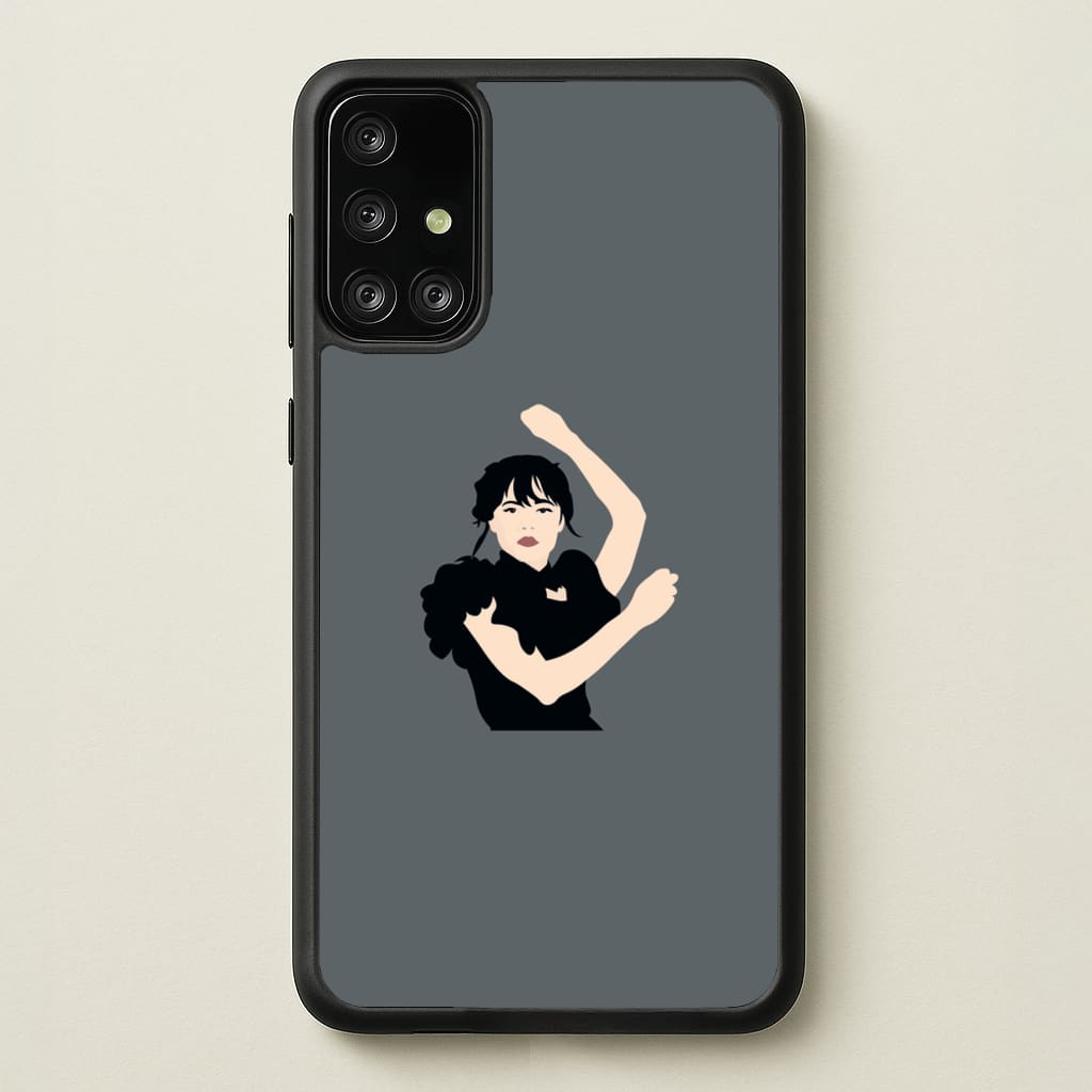Dancing Wednesday - Wednesday Phone Case for Galaxy A71
