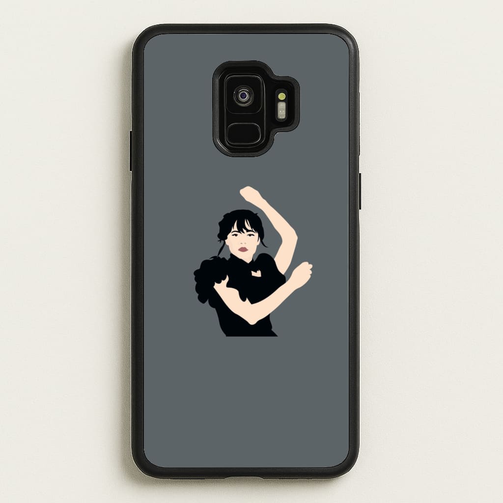 Dancing Wednesday - Wednesday Phone Case for Galaxy S9