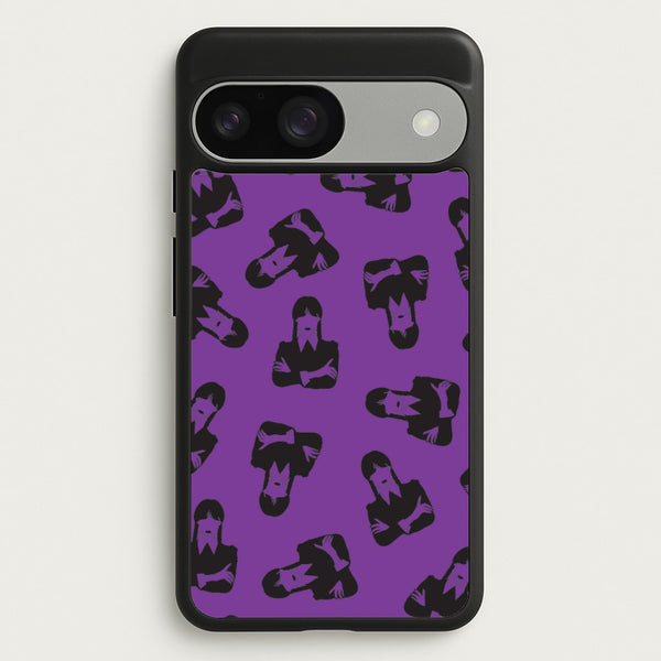 Addams Pattern - Wednesday Phone Case for Google Pixel 9 / 9 Pro
