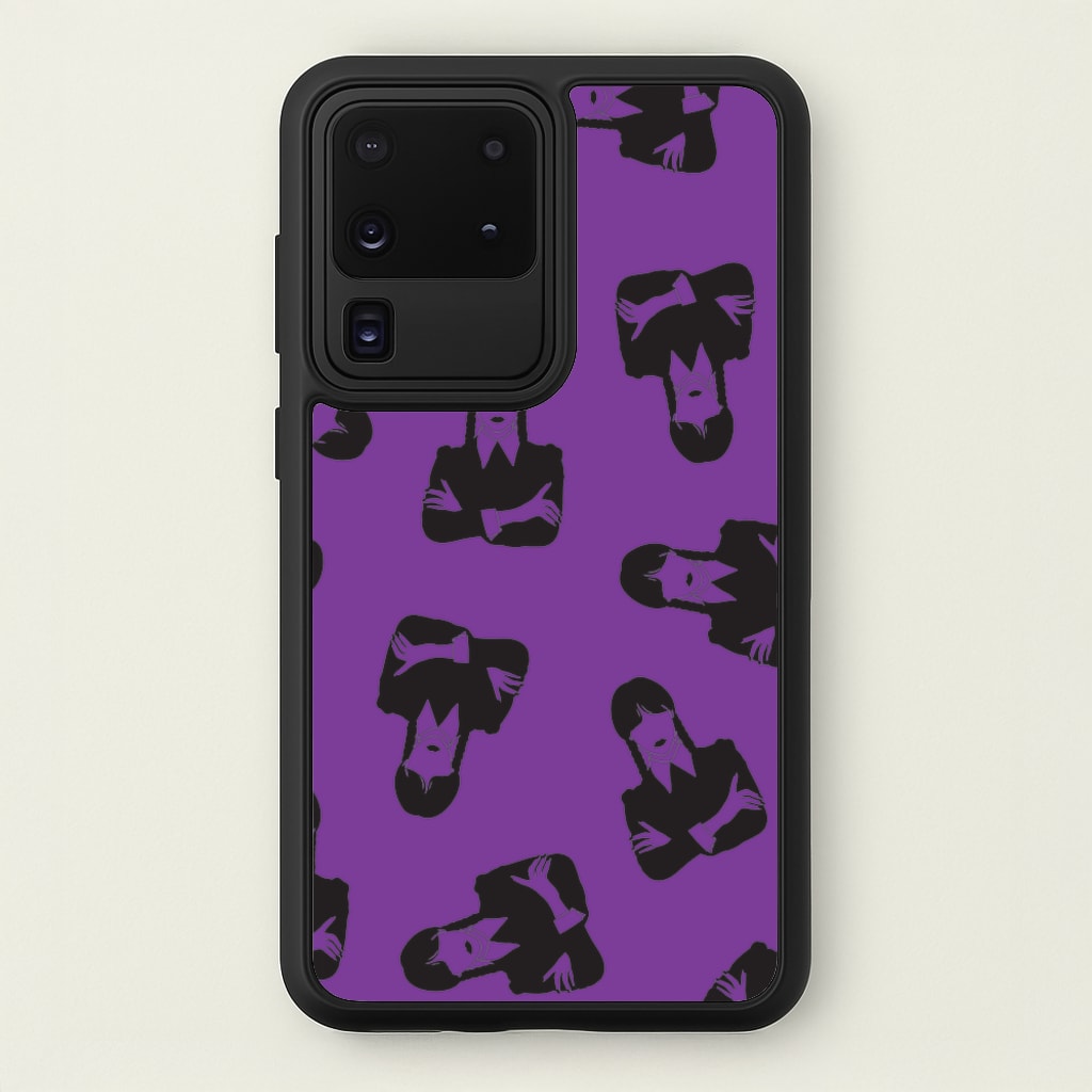 Addams Pattern - Wednesday Phone Case for Galaxy S20 Ultra