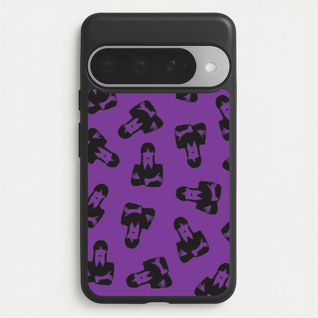Addams Pattern Phone Case for Google Pixel 10 Pro XL