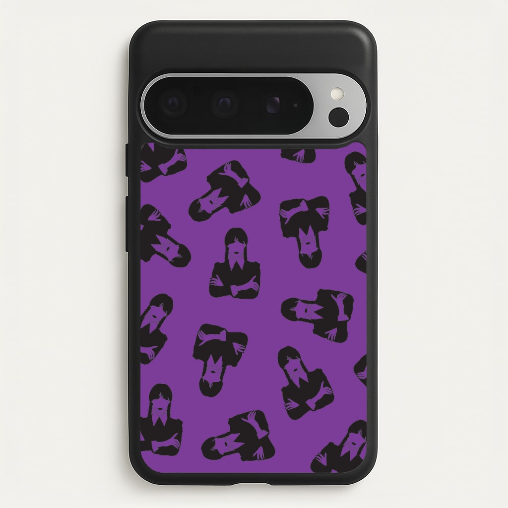 Addams Pattern - Wednesday Phone Case for Google Pixel 9 Pro XL