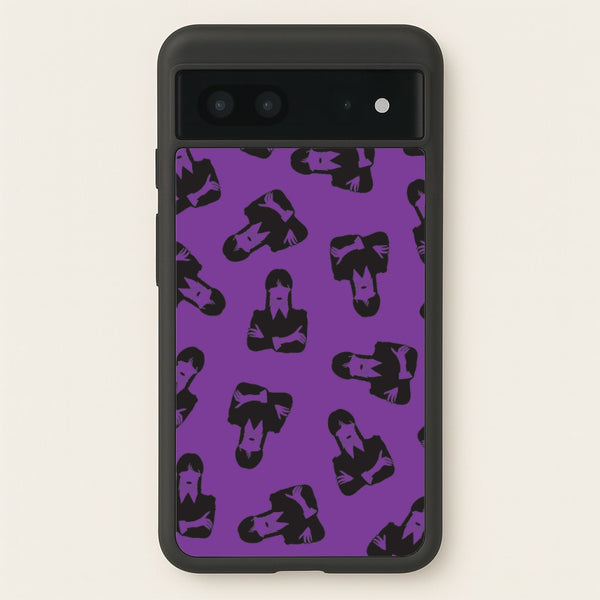 Addams Pattern - Wednesday Phone Case for Google Pixel 7