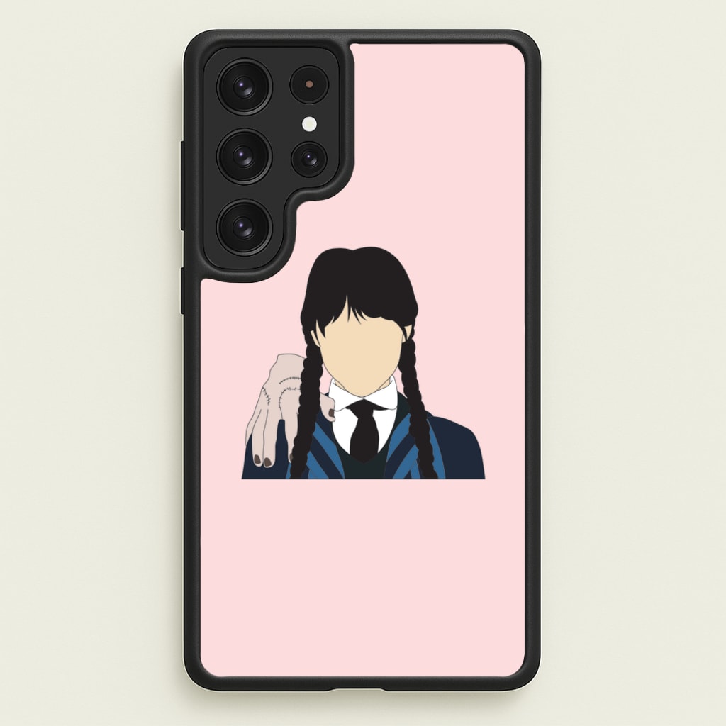 Wednesday And Thing - Wednesday Phone Case for Galaxy S22 Ultra