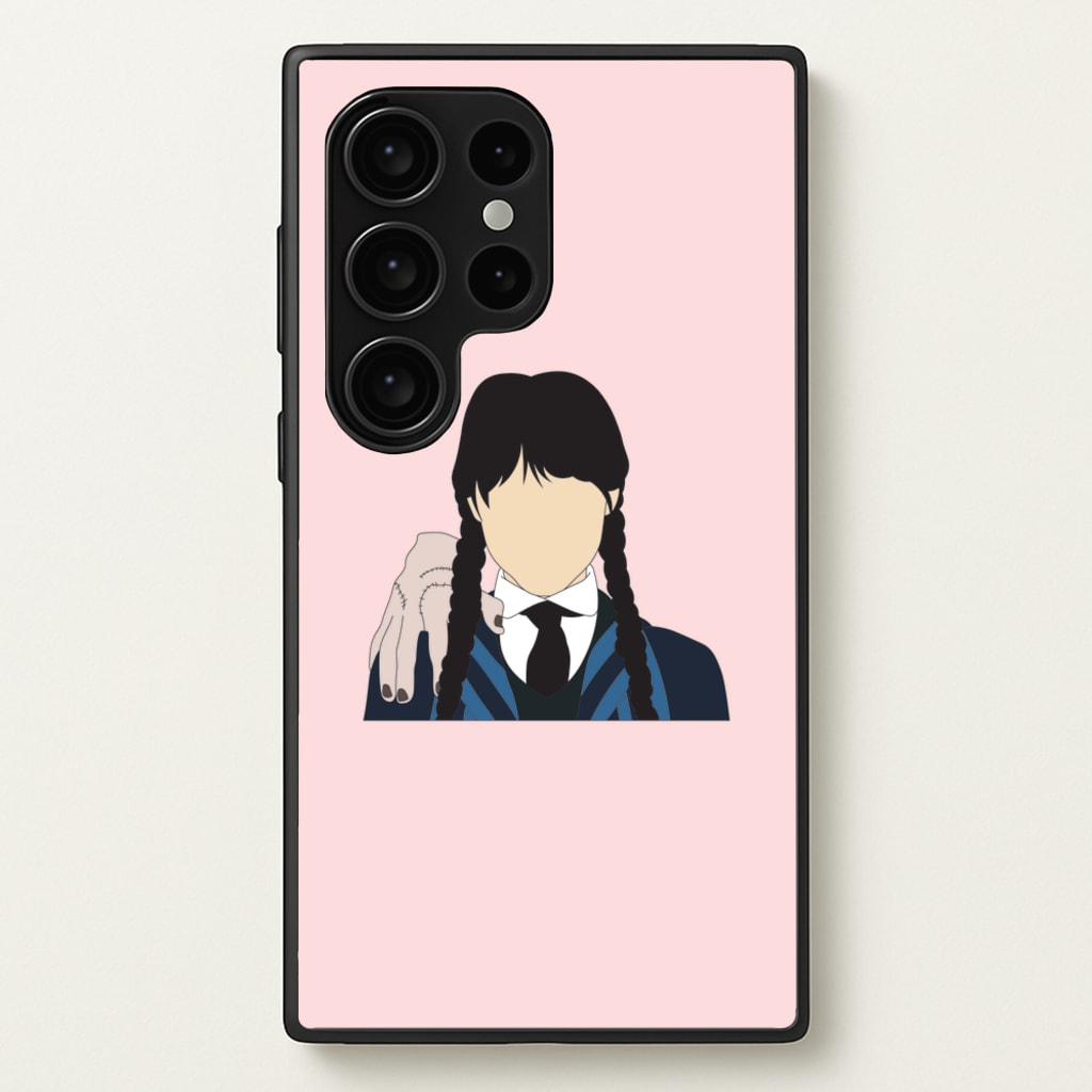 Wednesday And Thing - Wednesday Phone Case for Galaxy S24 Ultra