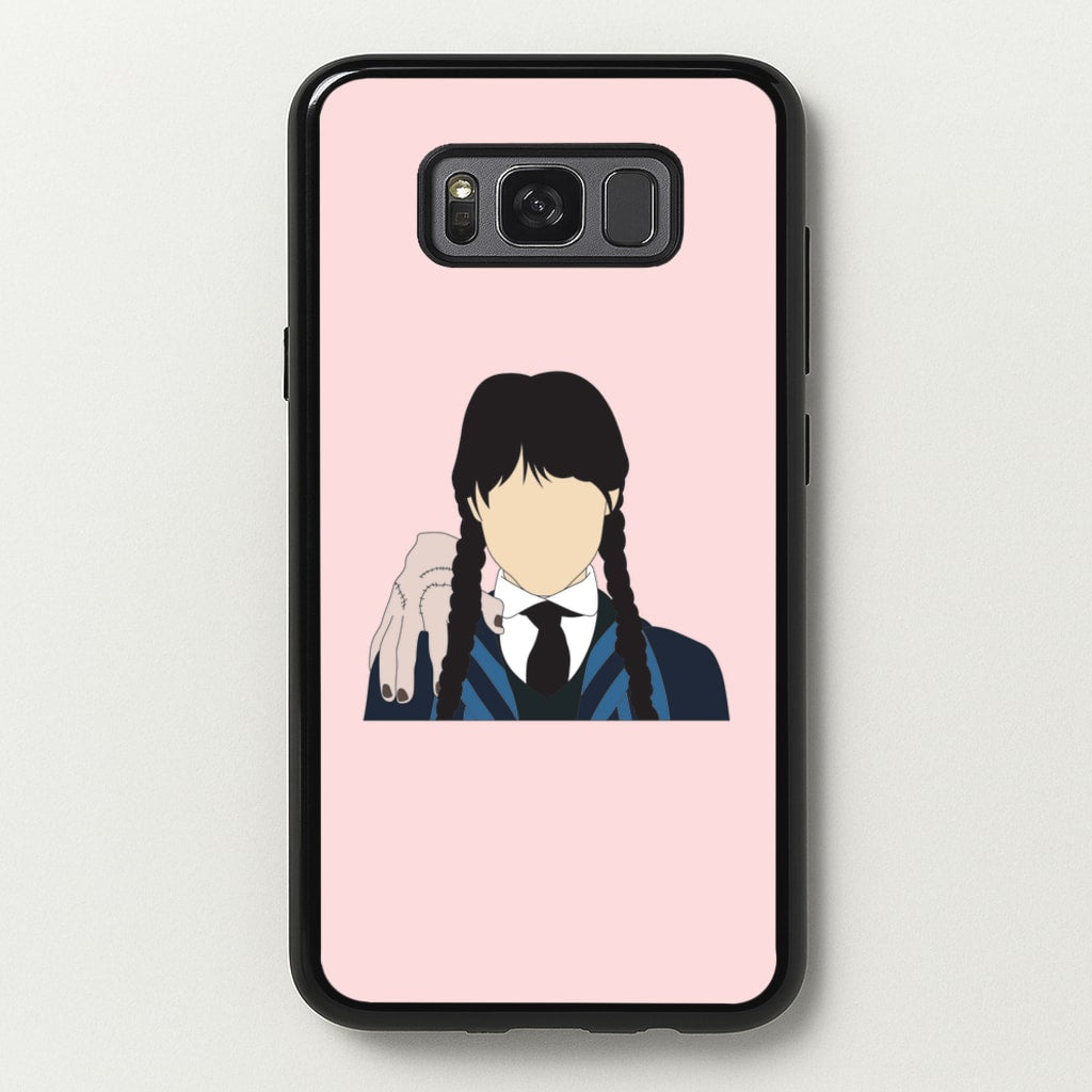 Wednesday And Thing - Wednesday Phone Case for Galaxy S8