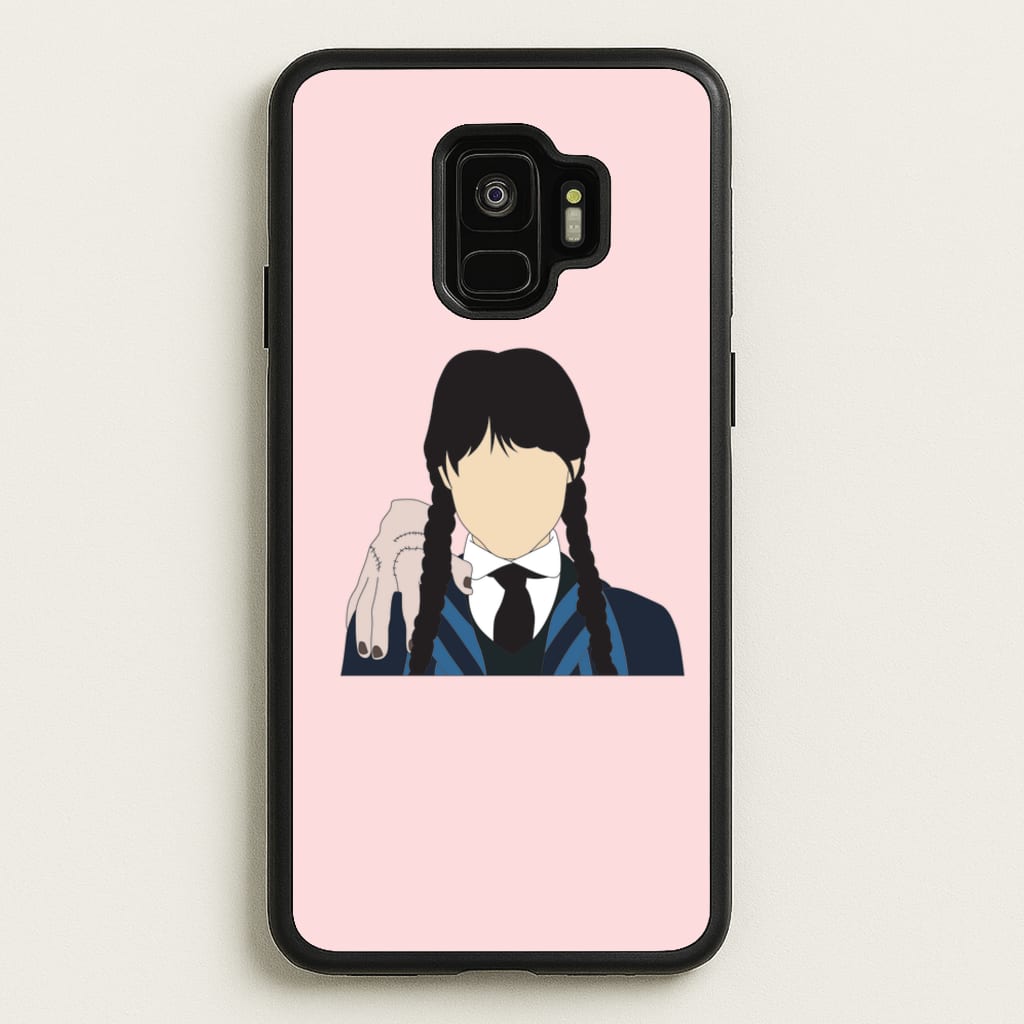 Wednesday And Thing - Wednesday Phone Case for Galaxy S9