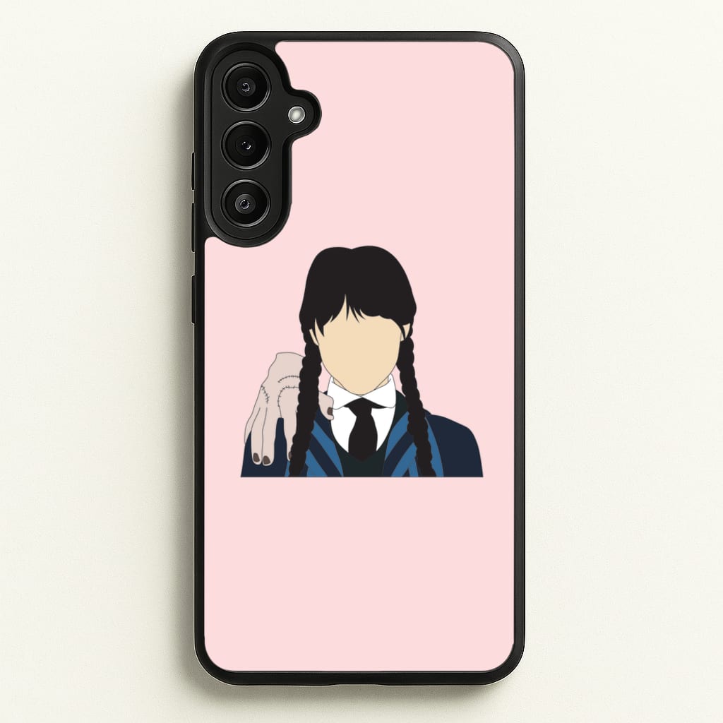 Wednesday And Thing - Wednesday Phone Case for Galaxy A34