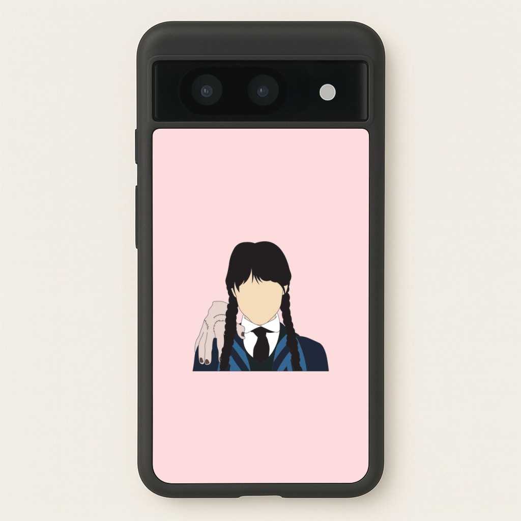 Wednesday And Thing - Wednesday Phone Case for Google Pixel 8a