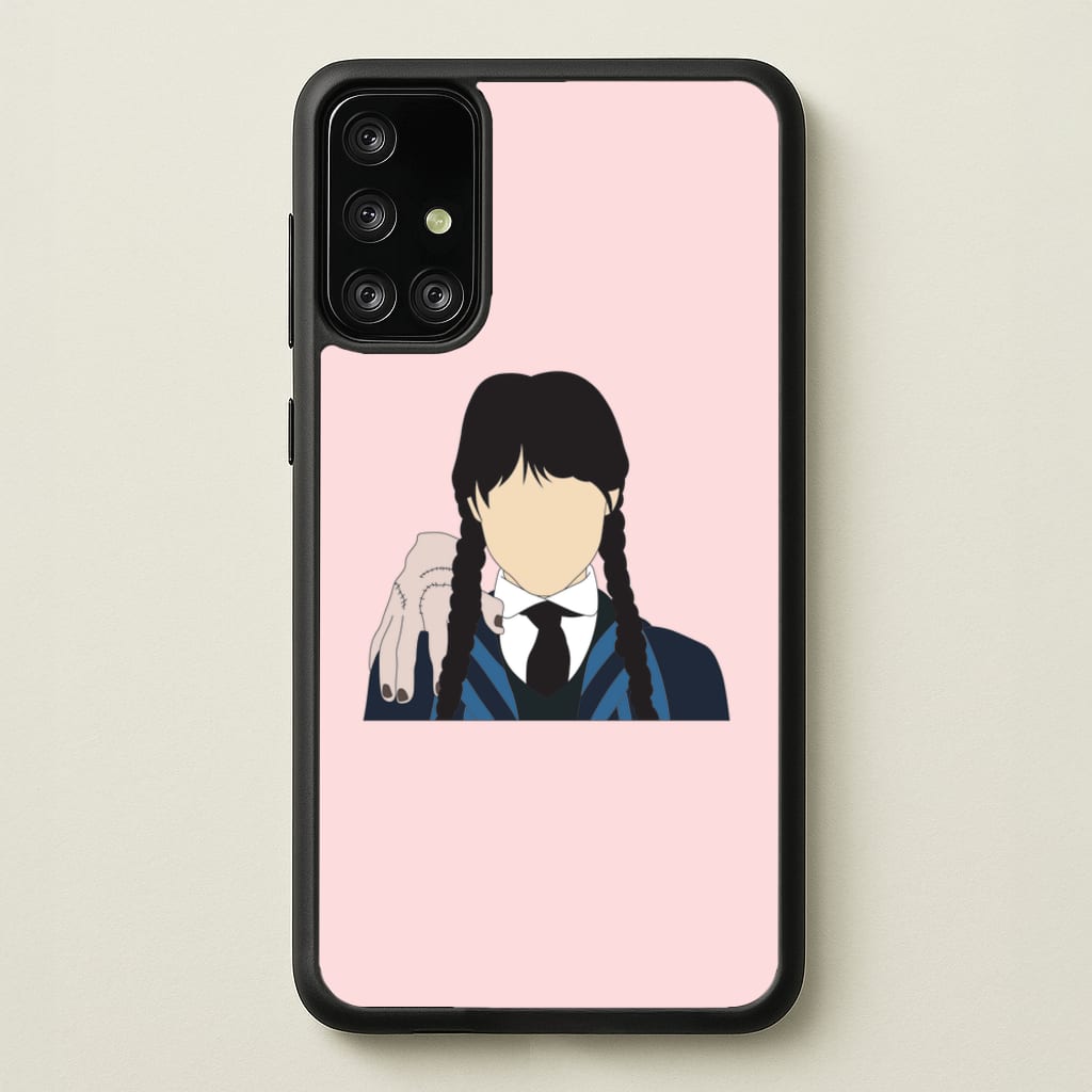 Wednesday And Thing - Wednesday Phone Case for Galaxy A71