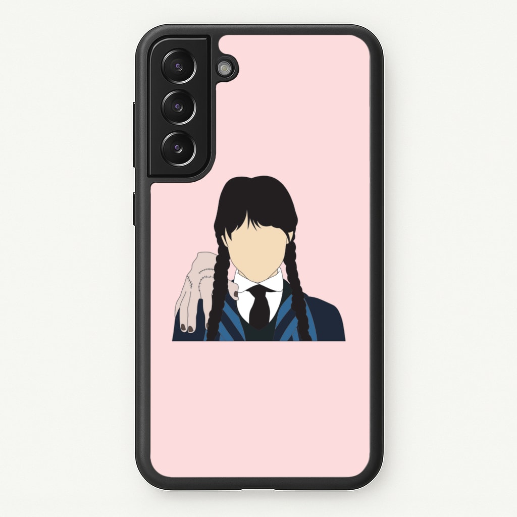 Wednesday And Thing - Wednesday Phone Case for Galaxy S22