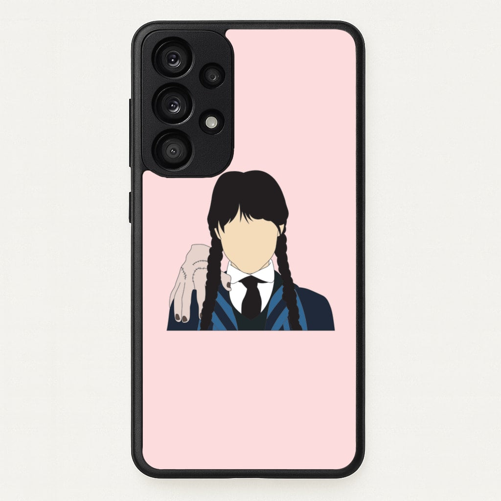 Wednesday And Thing - Wednesday Phone Case for Galaxy A53