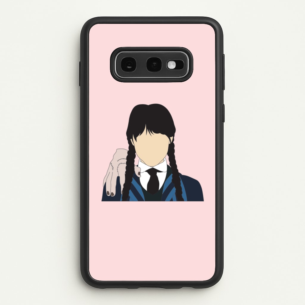 Wednesday And Thing - Wednesday Phone Case for Galaxy S10e