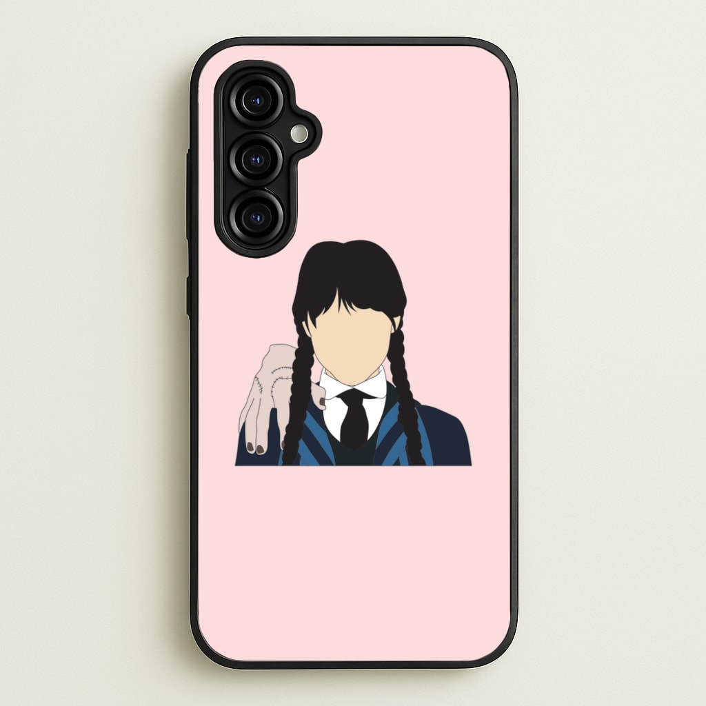 Wednesday And Thing - Wednesday Phone Case for Galaxy A54