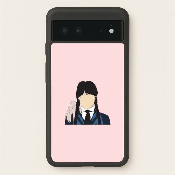 Wednesday And Thing - Wednesday Phone Case for Google Pixel 6