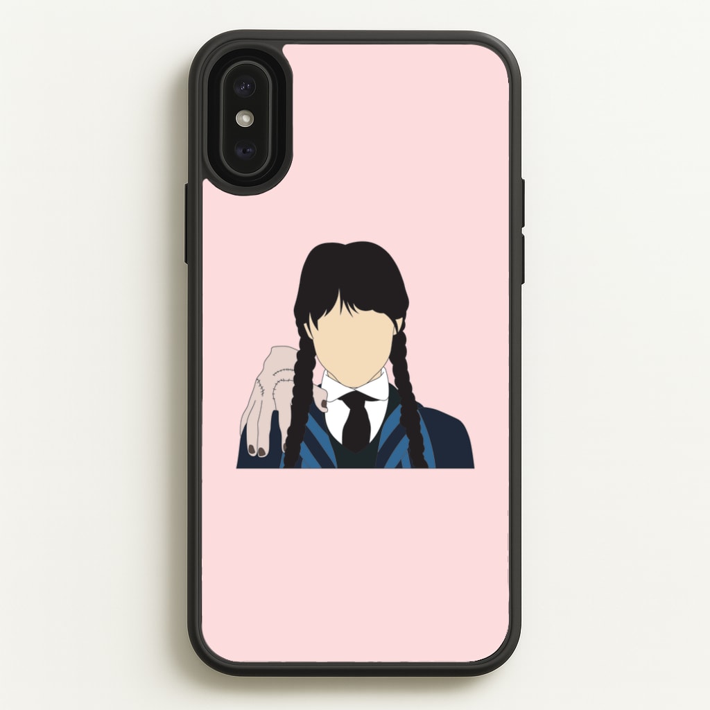 Wednesday And Thing - Wednesday Phone Case for iPhone XS Max