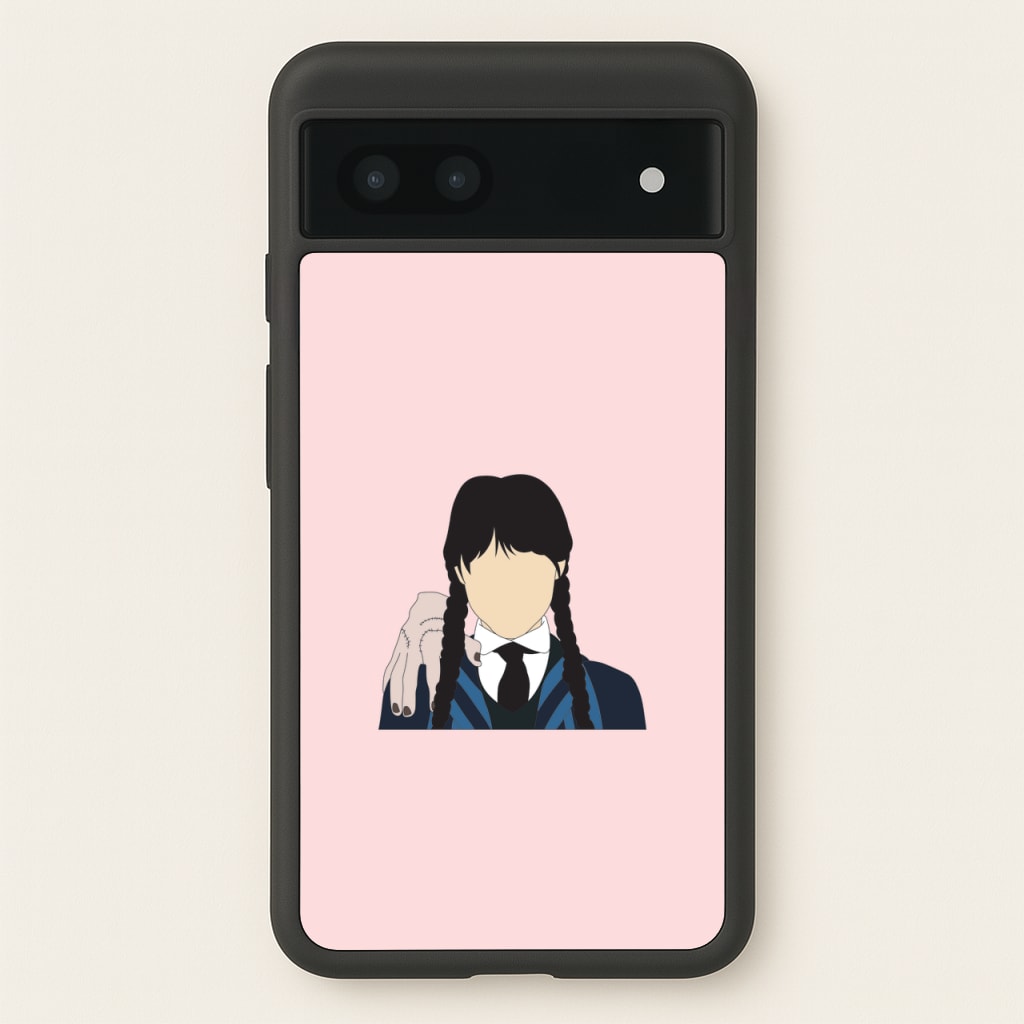 Wednesday And Thing - Wednesday Phone Case for Google Pixel 6a
