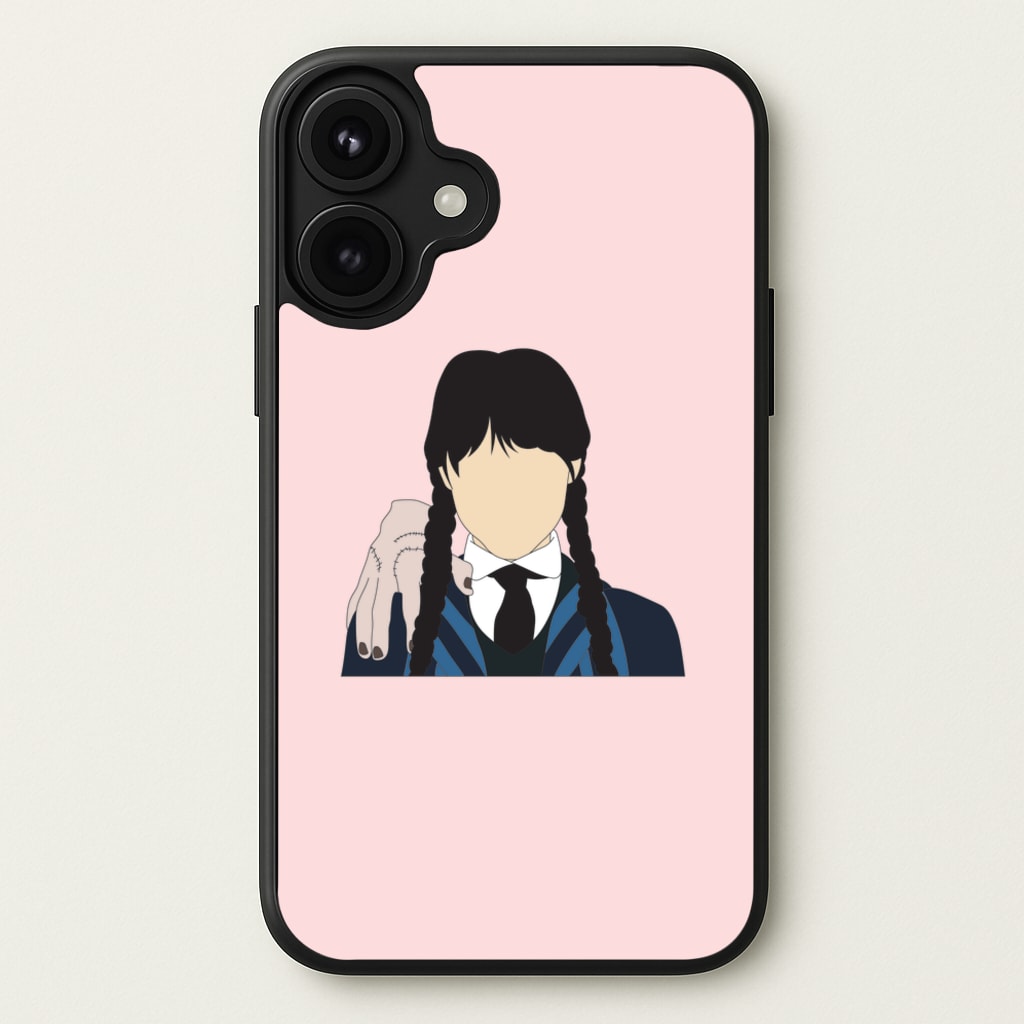 Wednesday And Thing Phone Case for iPhone 17