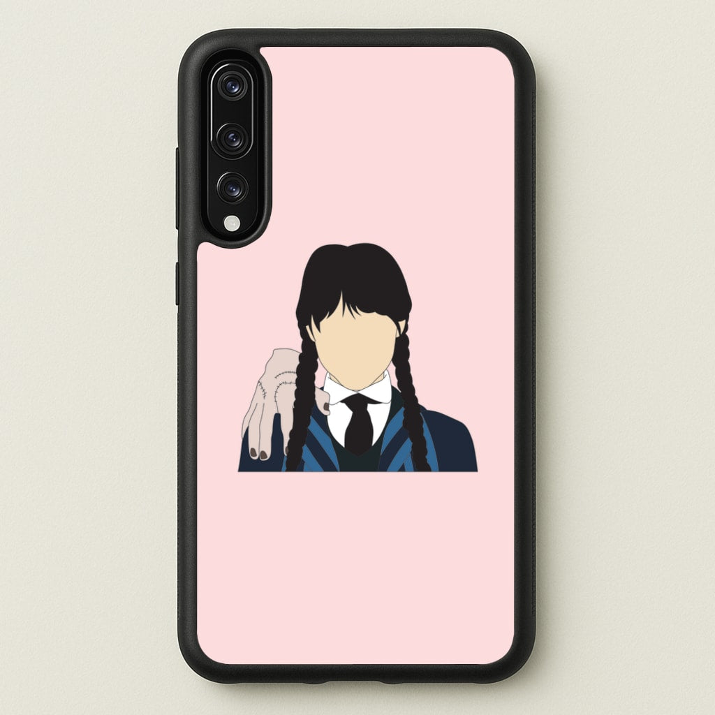 Wednesday And Thing - Wednesday Phone Case for Huawei P20 Pro