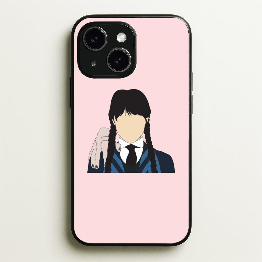 Wednesday And Thing - Wednesday Phone Case for iPhone 15