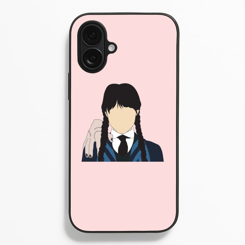 Wednesday And Thing - Wednesday Phone Case for iPhone 16 Plus