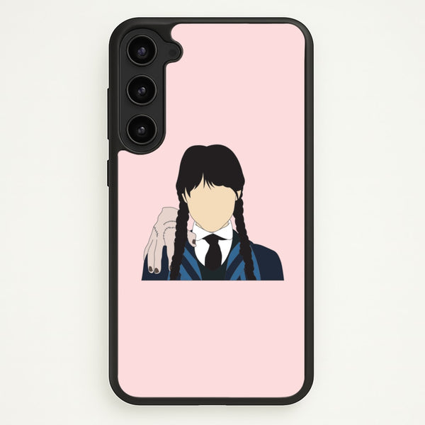 Wednesday And Thing - Wednesday Phone Case for Galaxy S23