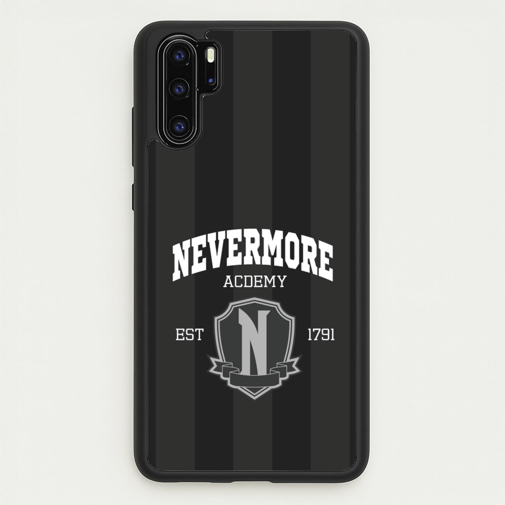 Addams Academy Gray - Wednesday Phone Case for Huawei P30 Pro