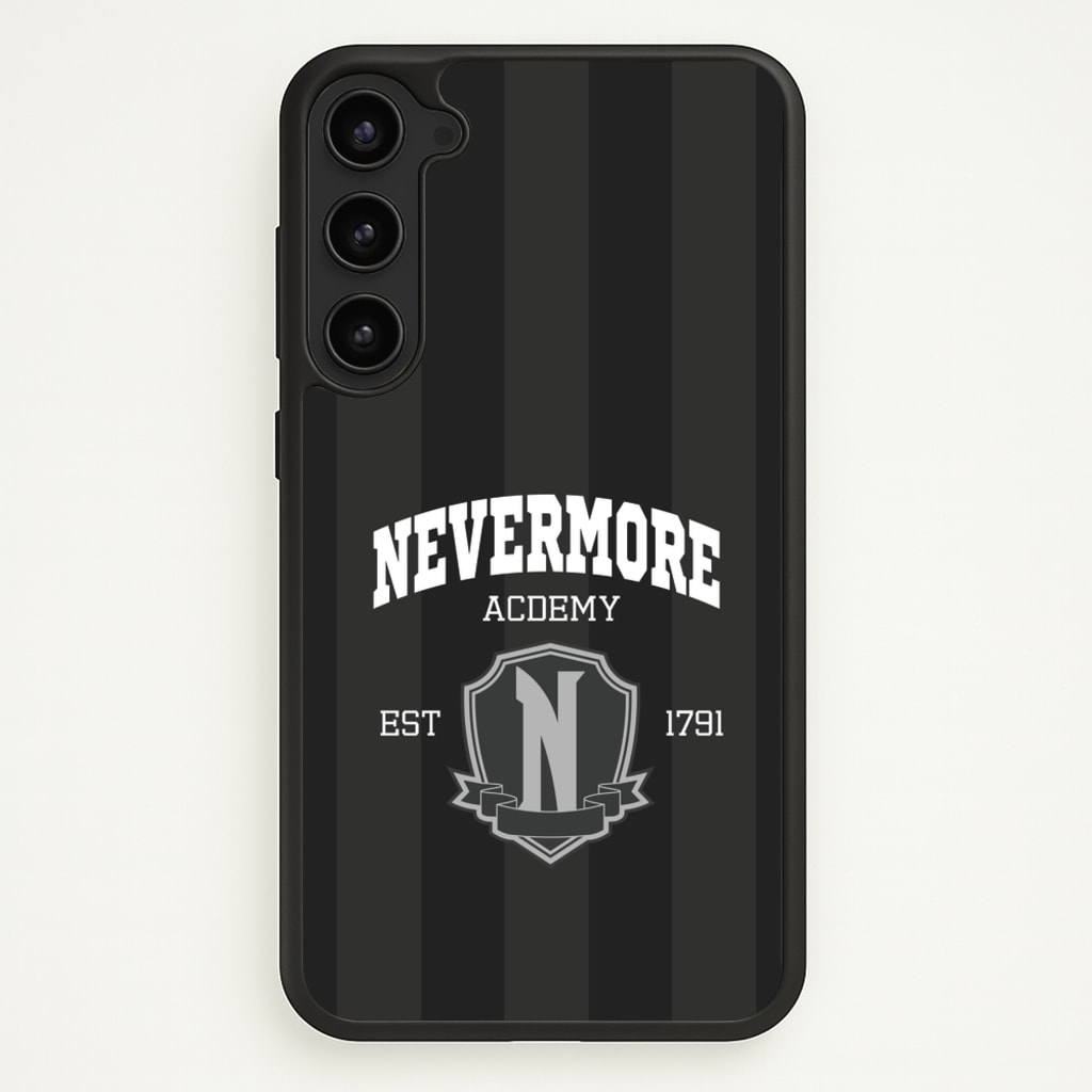 Addams Academy Gray - Wednesday Phone Case for Galaxy S23