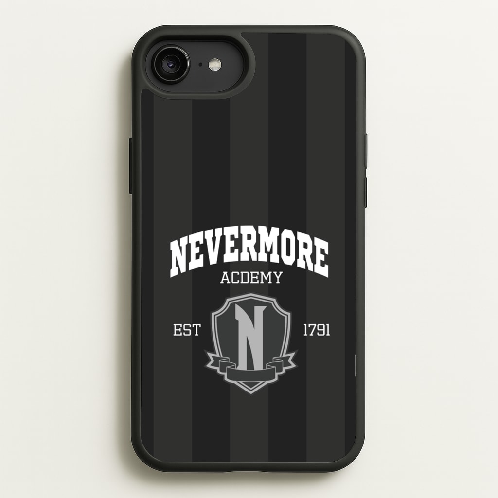 Addams Academy Gray - Wednesday Phone Case for iPhone 6 Plus / 7 Plus / 8 Plus