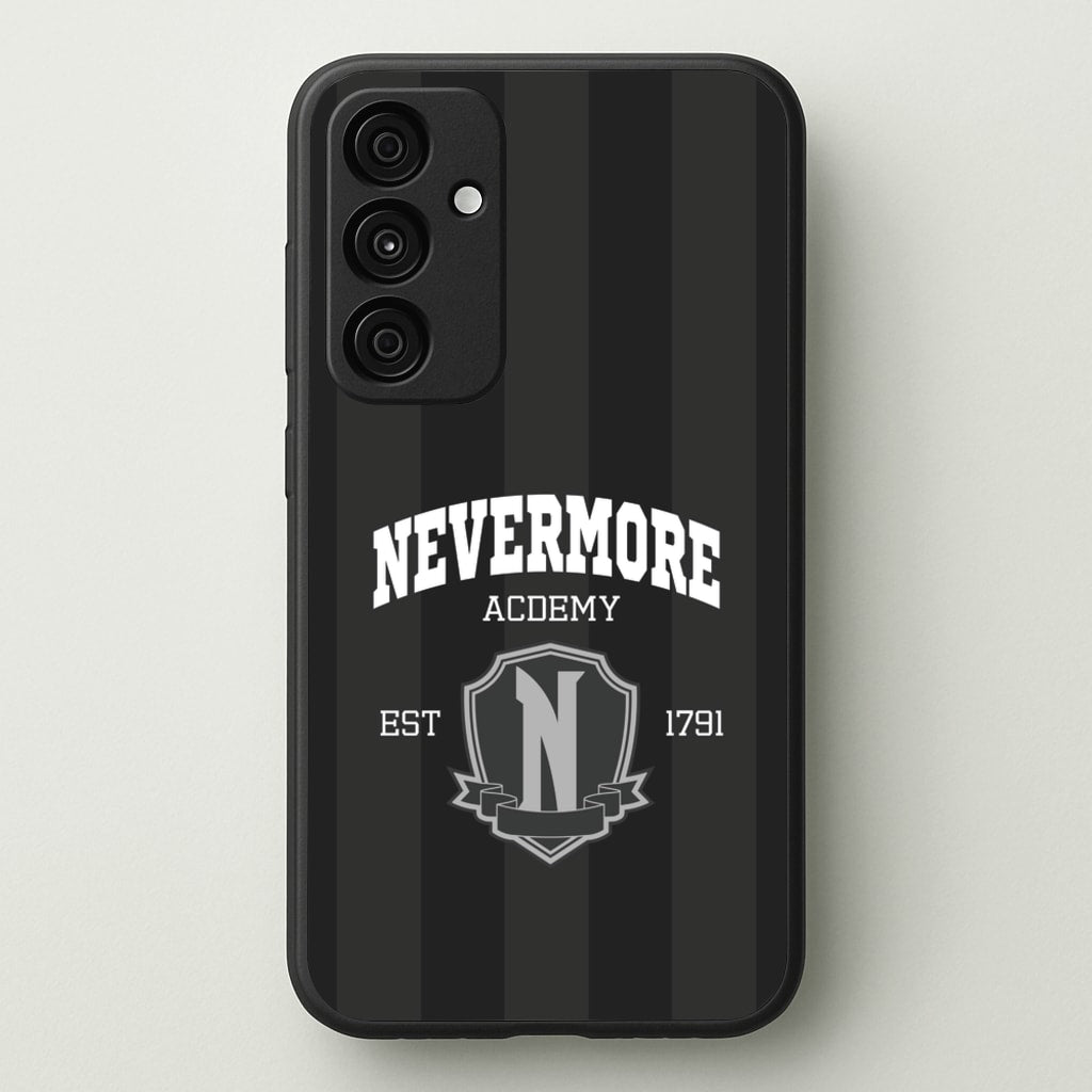 Addams Academy Gray - Wednesday Phone Case for Galaxy A15