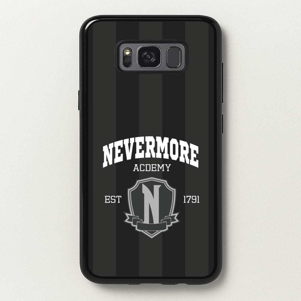 Addams Academy Gray - Wednesday Phone Case for Galaxy S8
