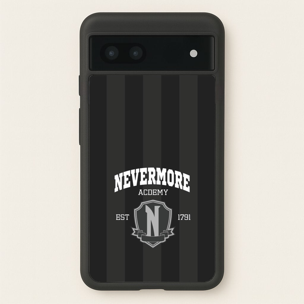 Addams Academy Gray - Wednesday Phone Case for Google Pixel 7a