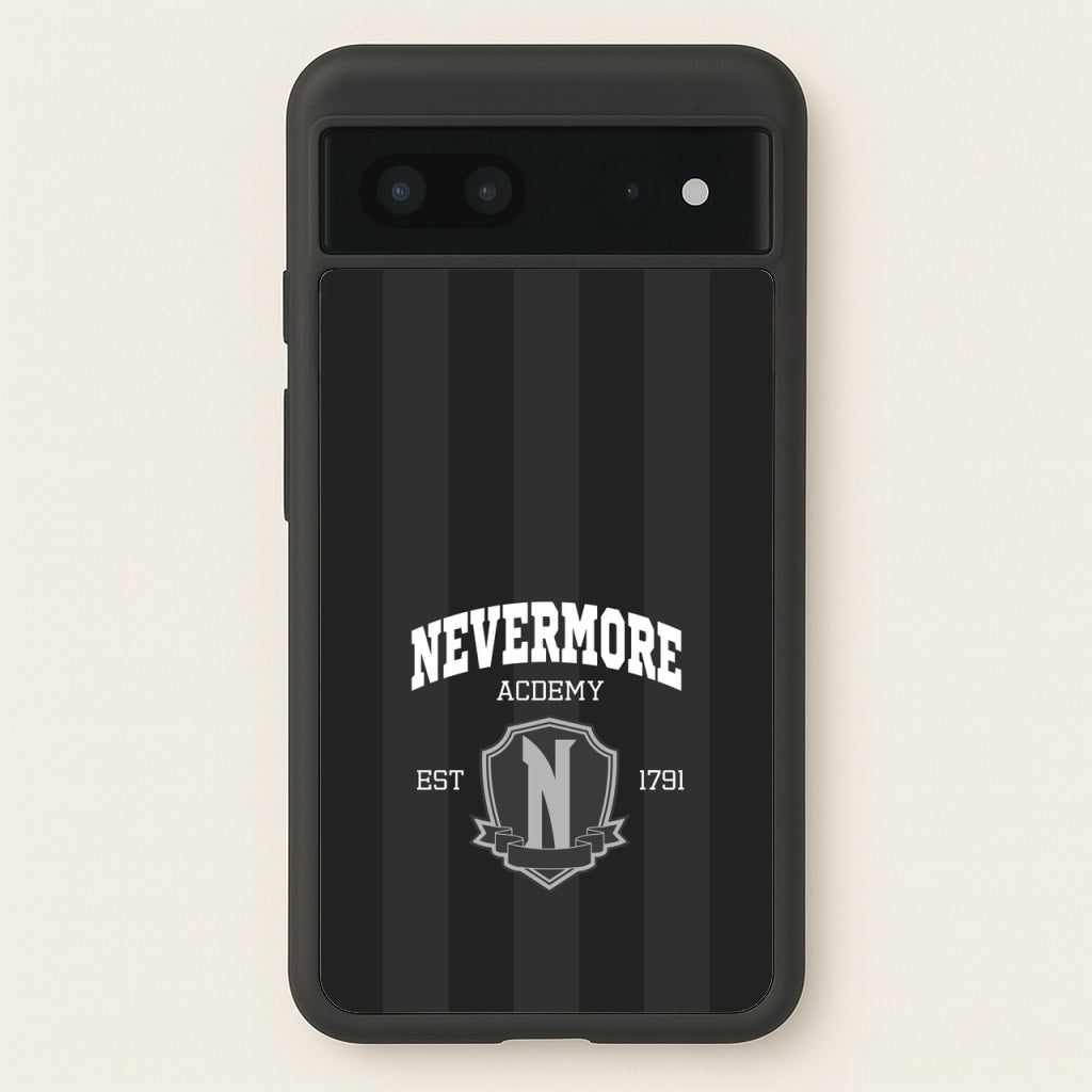 Addams Academy Gray - Wednesday Phone Case for Google Pixel 7