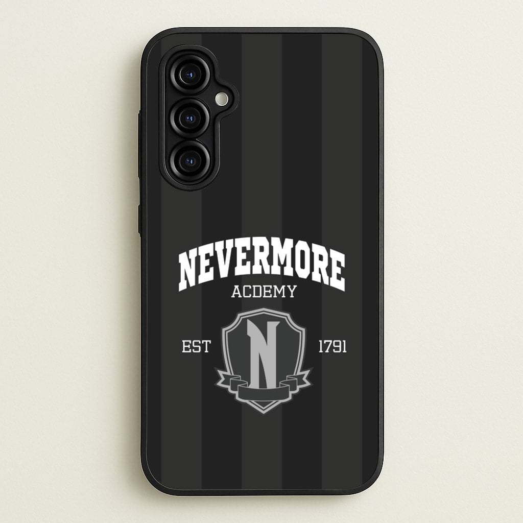 Addams Academy Gray - Wednesday Phone Case for Galaxy A54