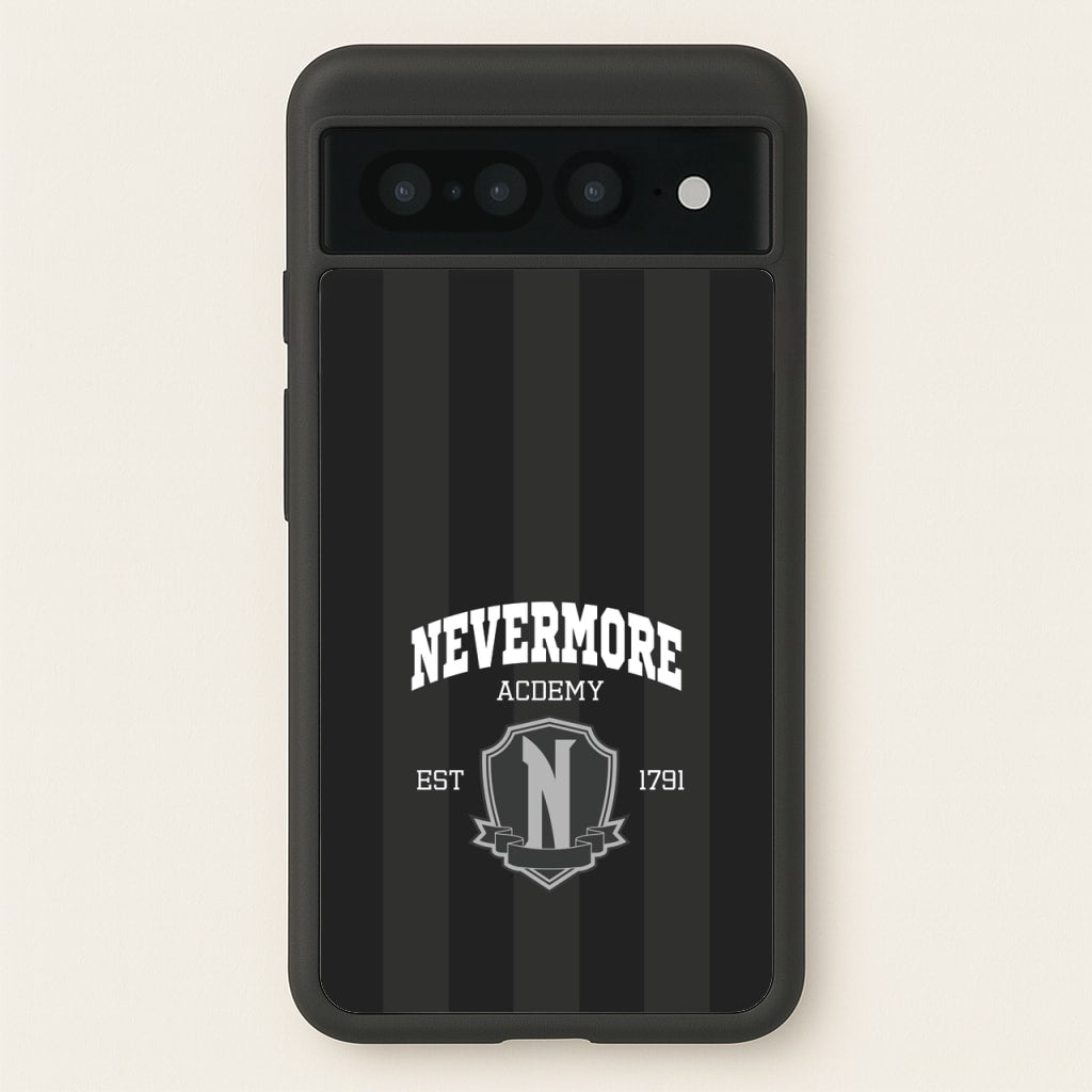 Addams Academy Gray - Wednesday Phone Case for Google Pixel 7 Pro