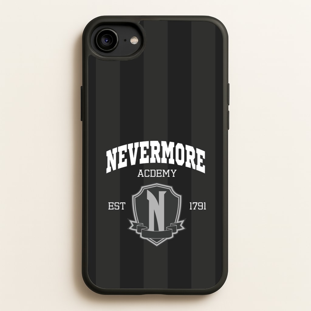 Addams Academy Gray - Wednesday Phone Case for iPhone 6 / 7 / 8 / SE