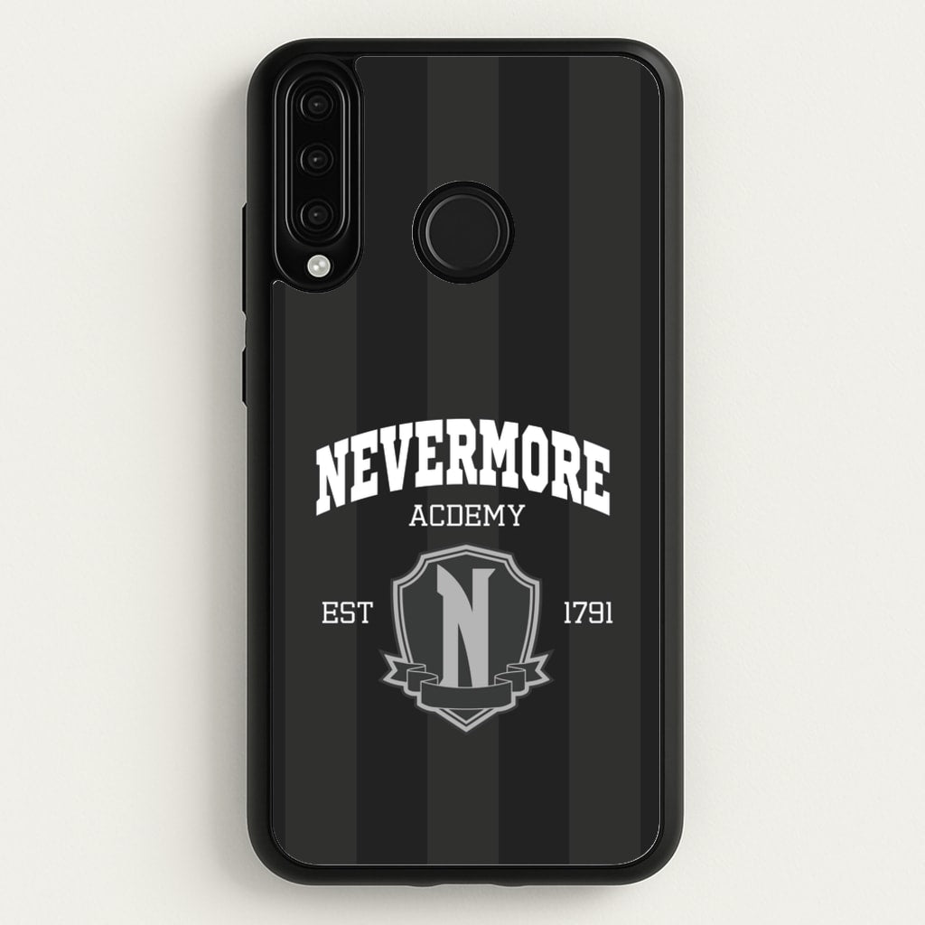 Addams Academy Gray - Wednesday Phone Case for Huawei P30 Lite