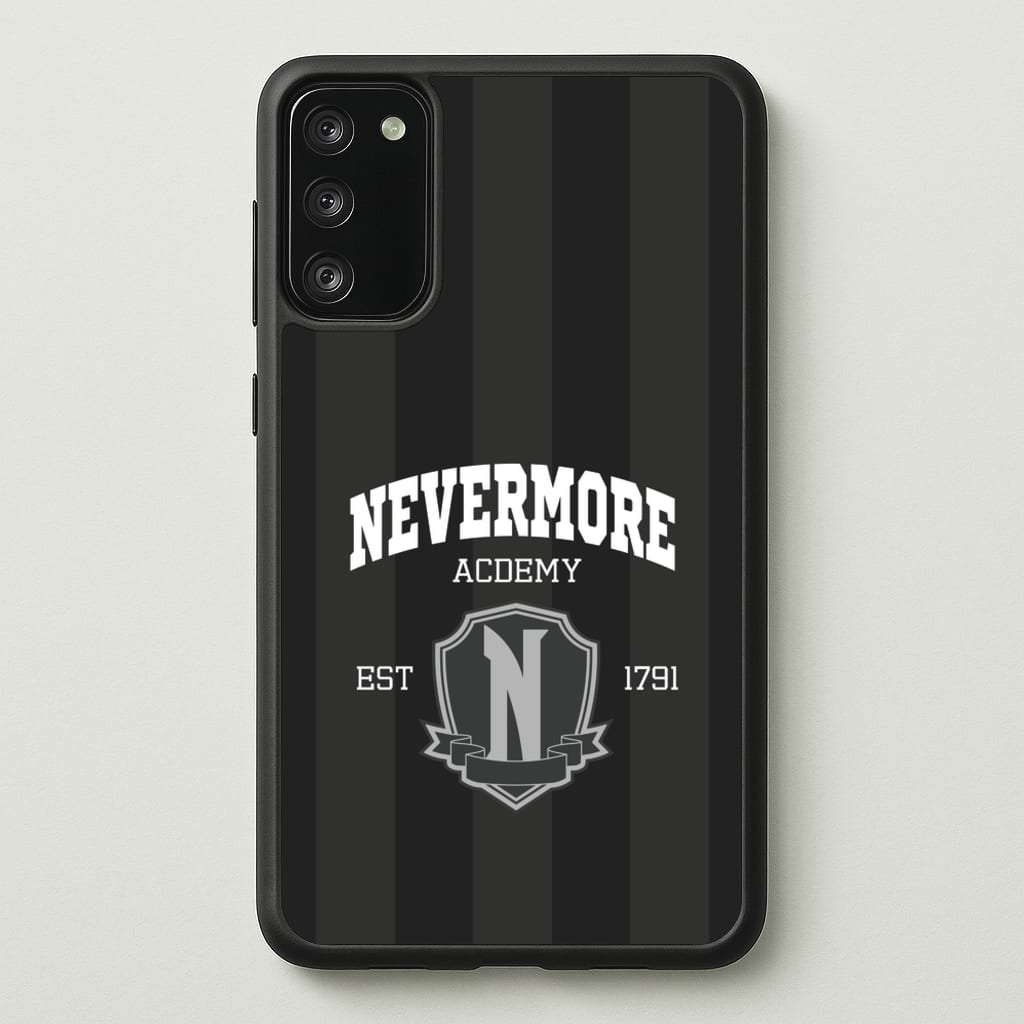 Addams Academy Gray - Wednesday Phone Case for Galaxy S20