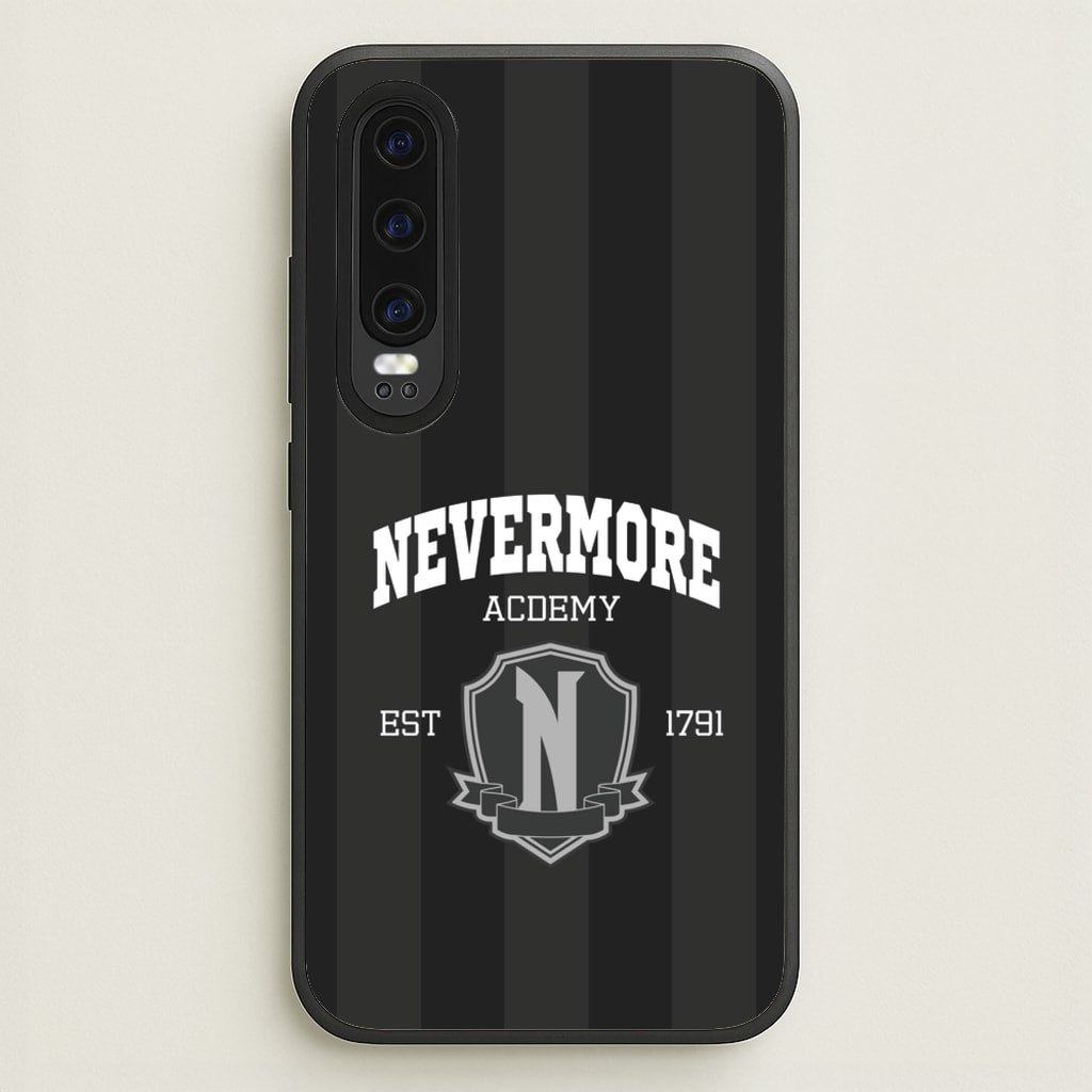 Addams Academy Gray - Wednesday Phone Case for Huawei P30