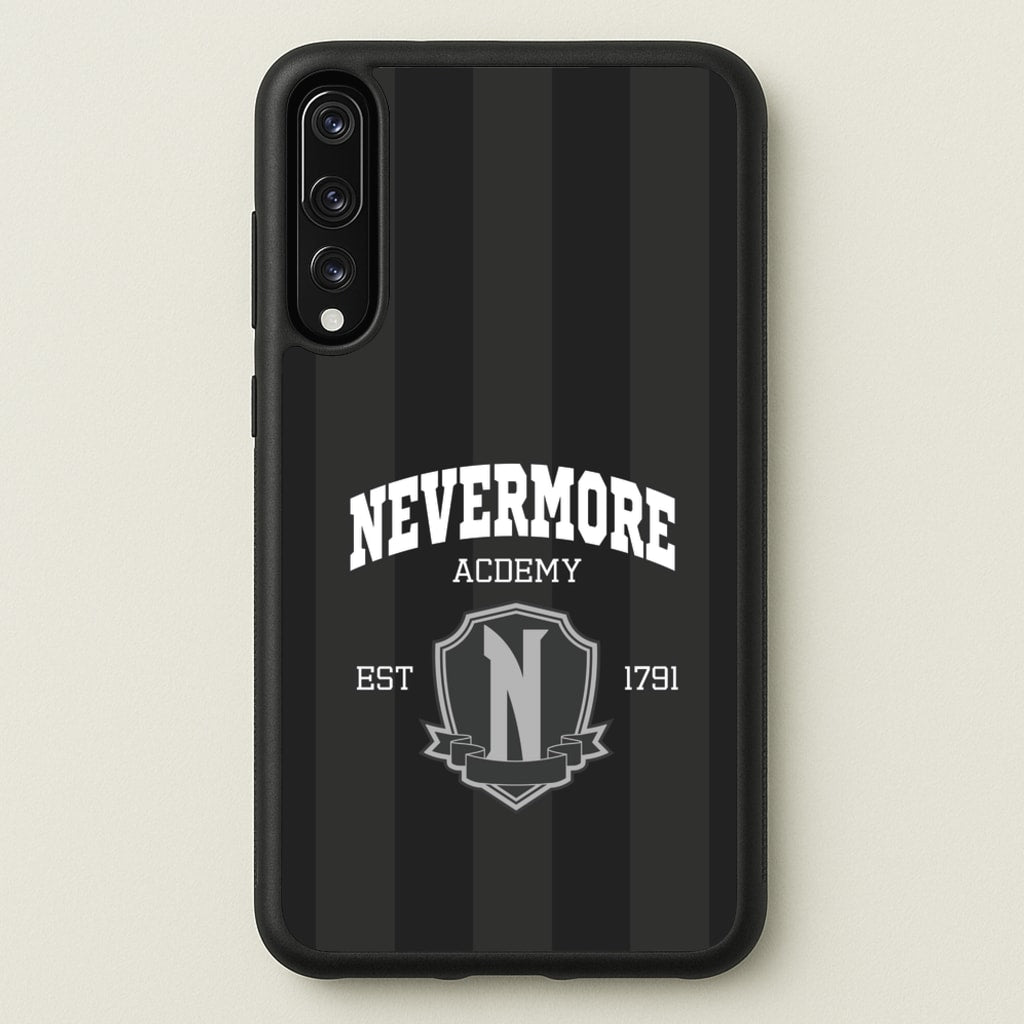 Addams Academy Gray - Wednesday Phone Case for Huawei P20 Pro