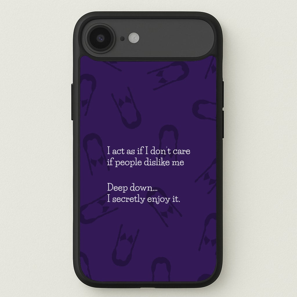 Deep Down.. I Secretly Enjoy It Phone Case for iPhone 17 Air