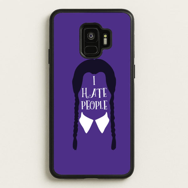 I Hate People - Wednesday Phone Case for Galaxy S9