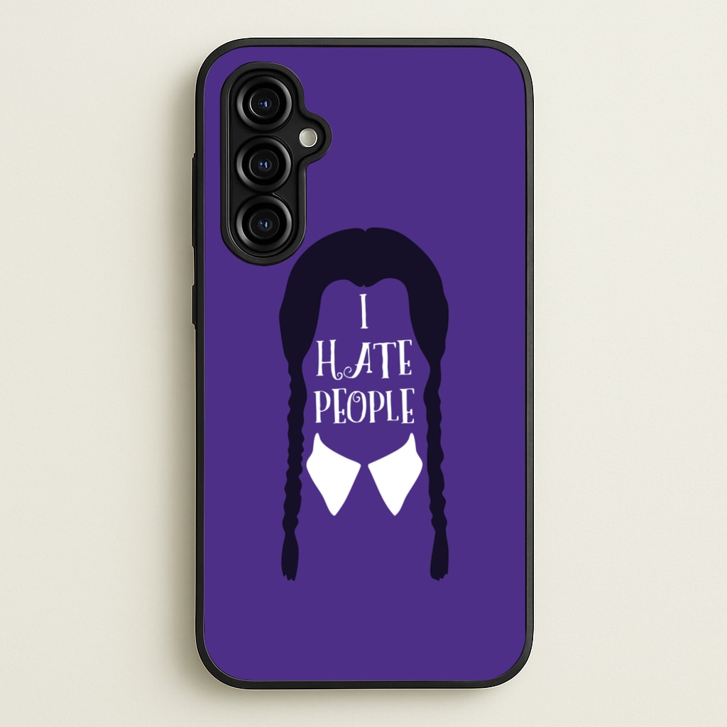 I Hate People - Wednesday Phone Case for Galaxy A54