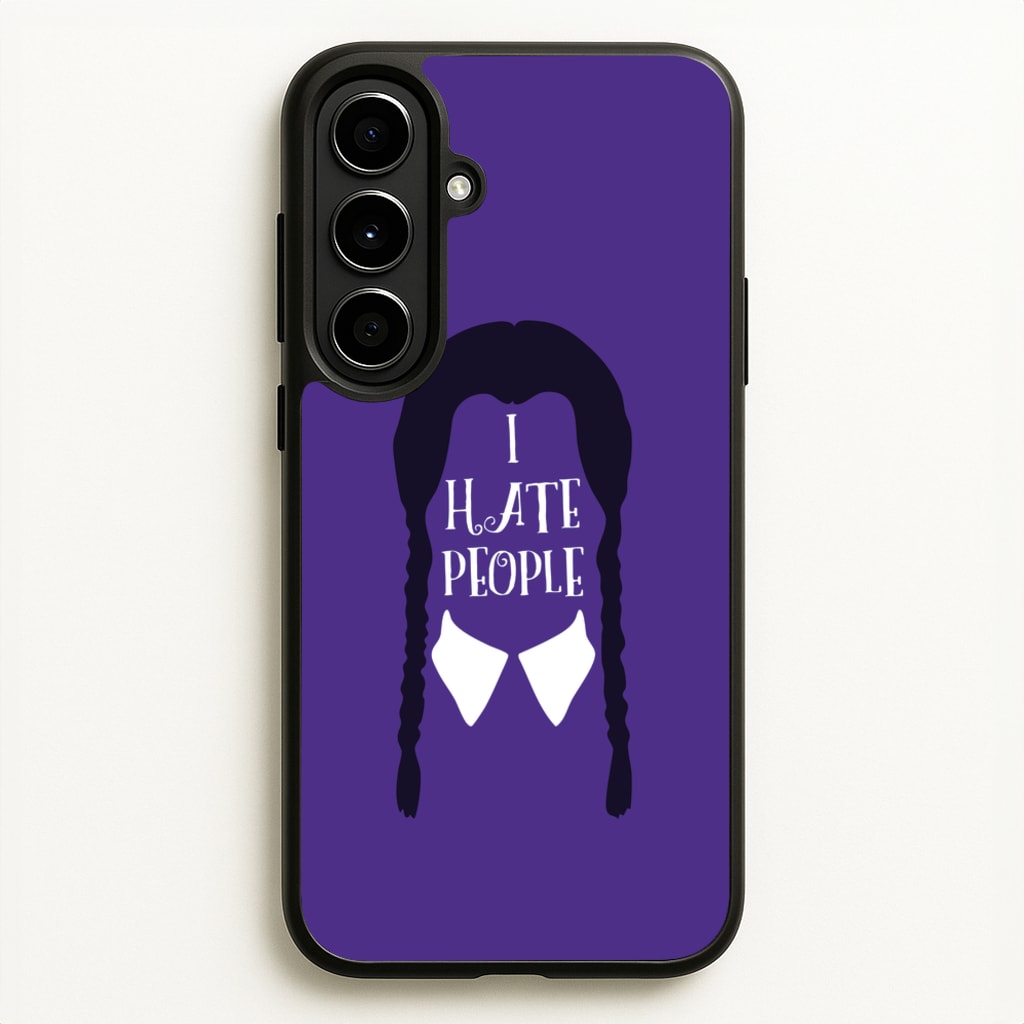 I Hate People - Wednesday Phone Case for Galaxy A56
