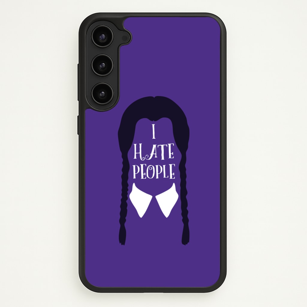 I Hate People - Wednesday Phone Case for Galaxy S23