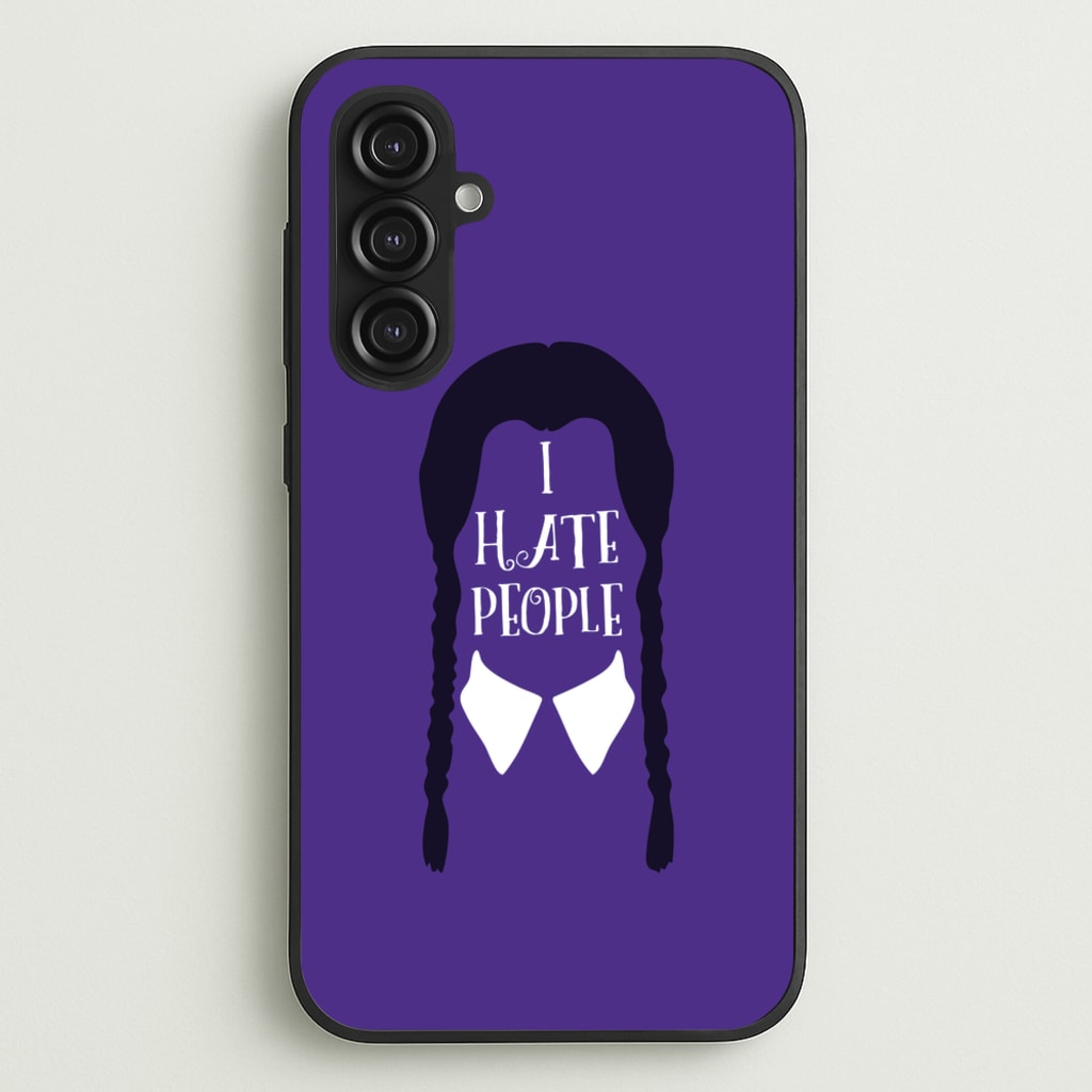 I Hate People - Wednesday Phone Case for Galaxy S23FE